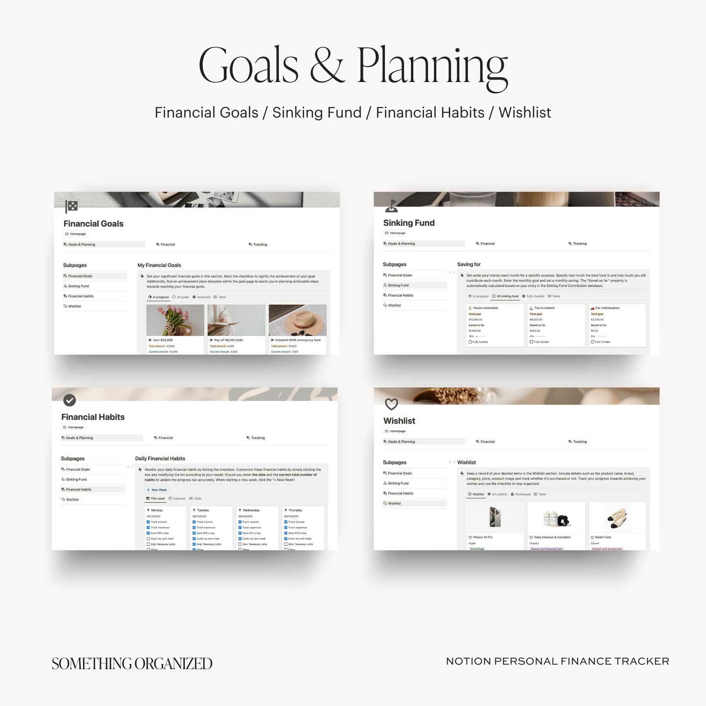 Notion Finance Tracker