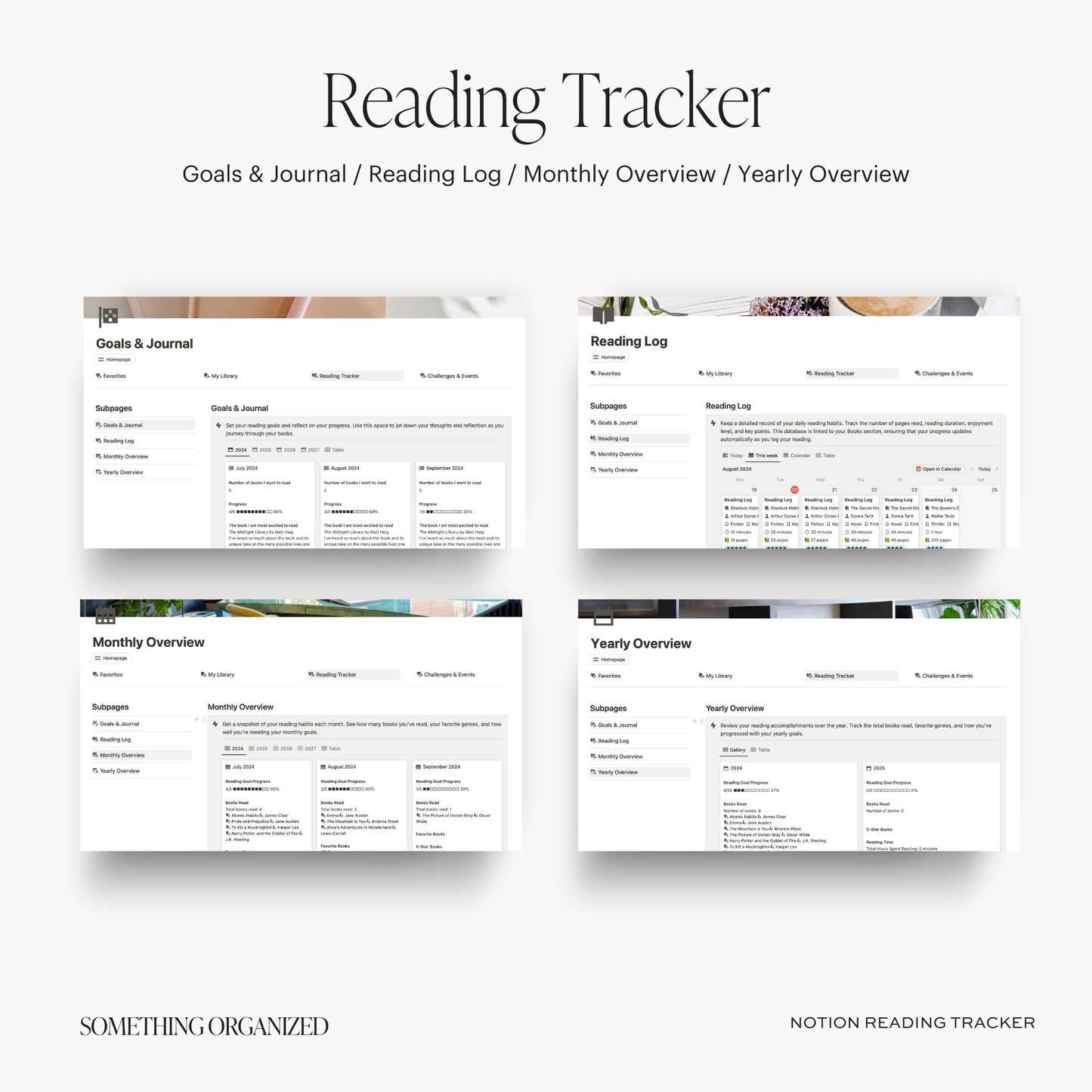 Notion Reading Tracker