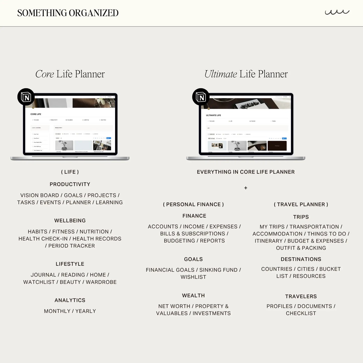 Notion Core Life Planner