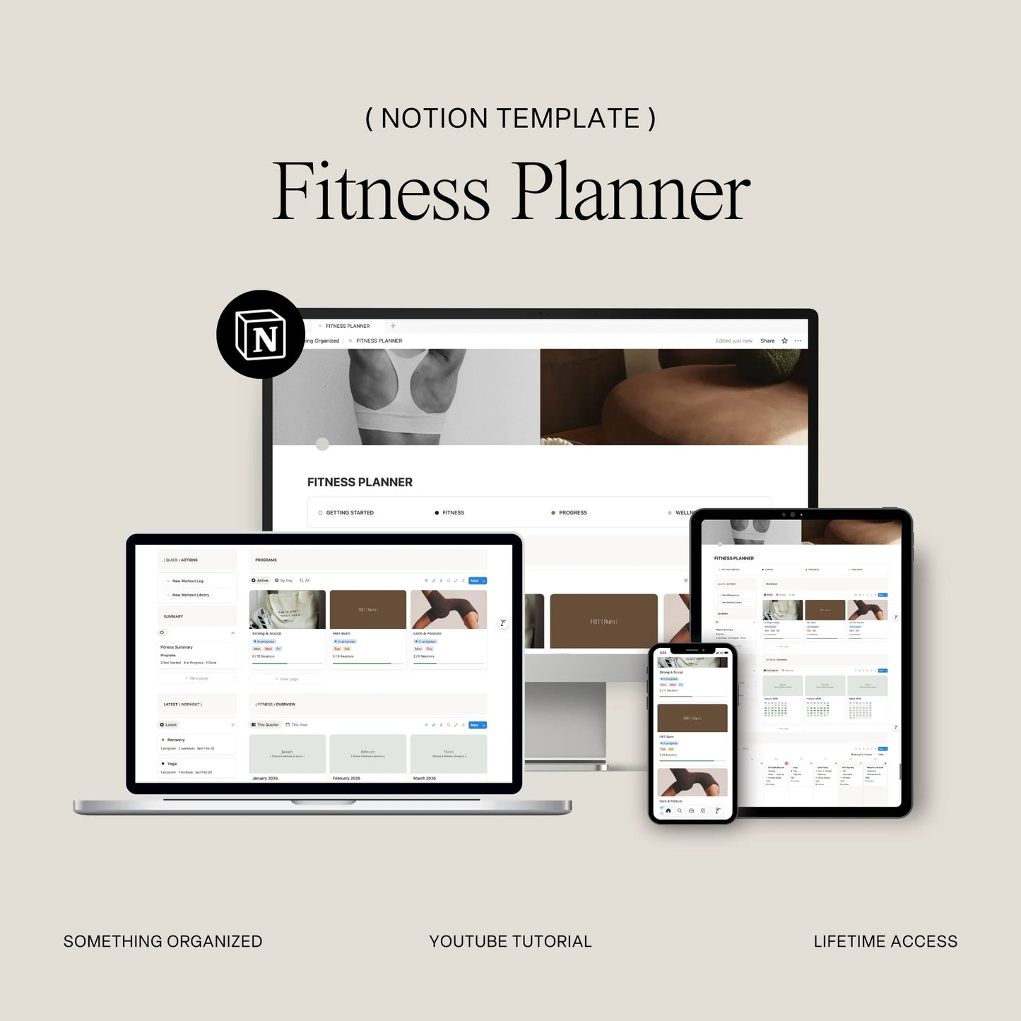 Notion Fitness Planner
