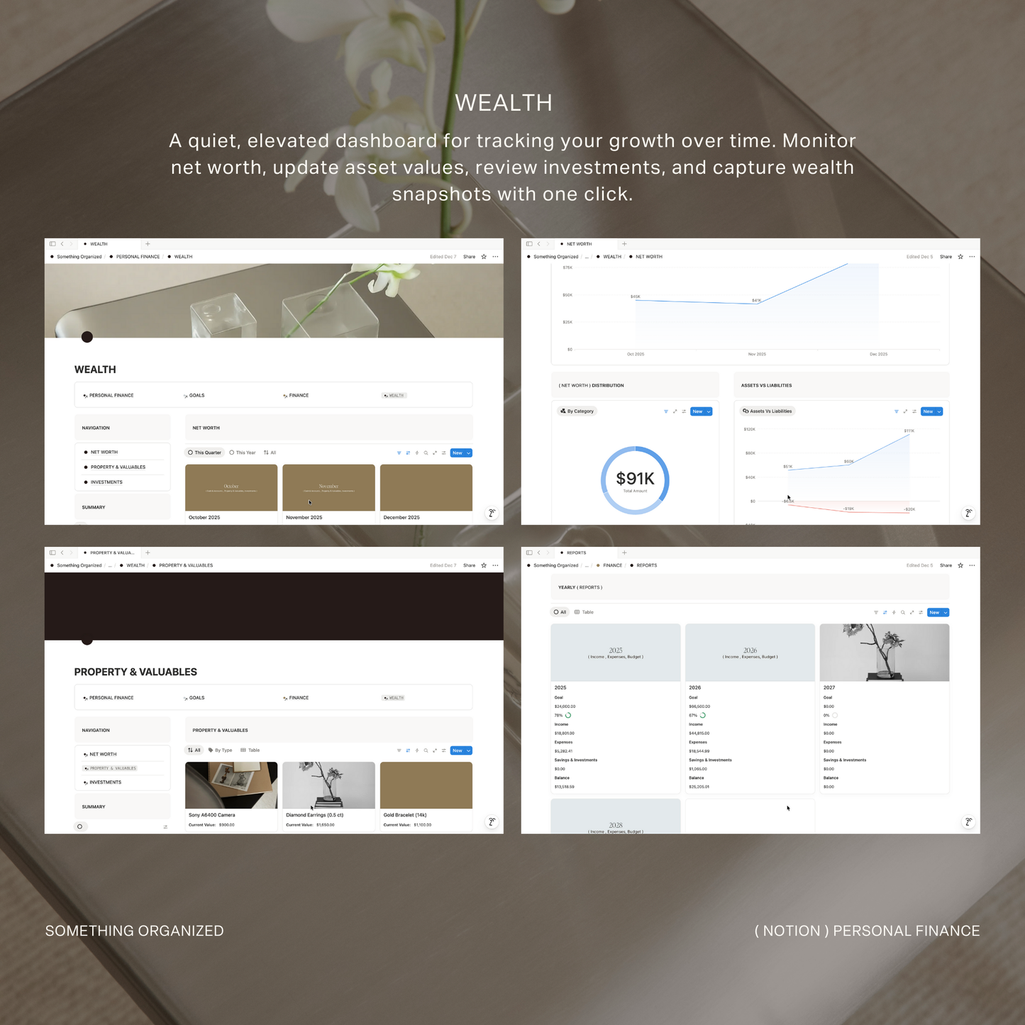Notion Personal Finance Tracker