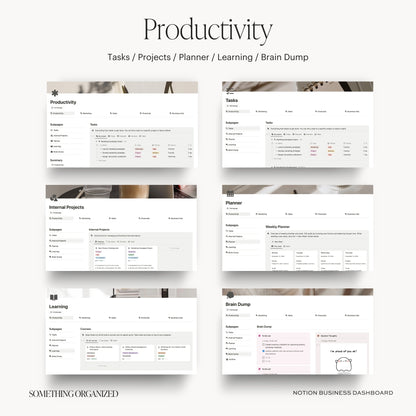 Notion Business Dashboard