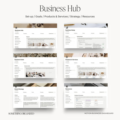 Notion Business Dashboard