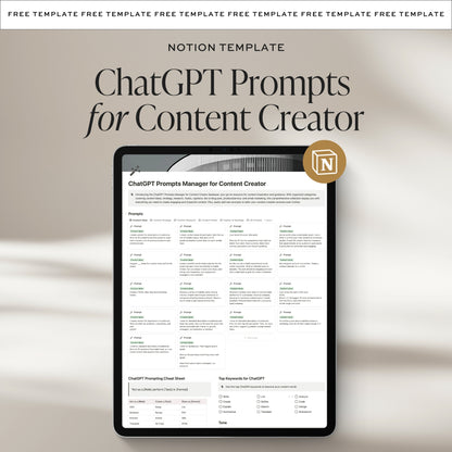 ChatGPT Prompts for Content Creator