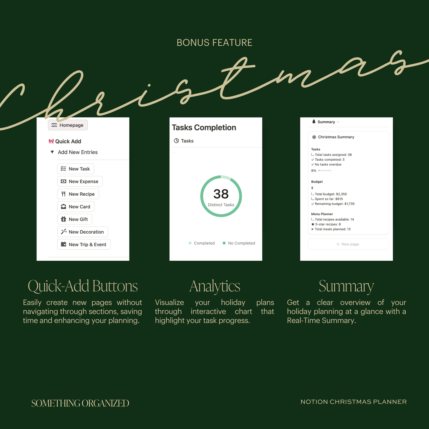 Notion Christmas Planner