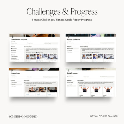 Notion Fitness Planner