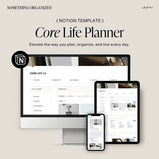 Notion Core Life Planner