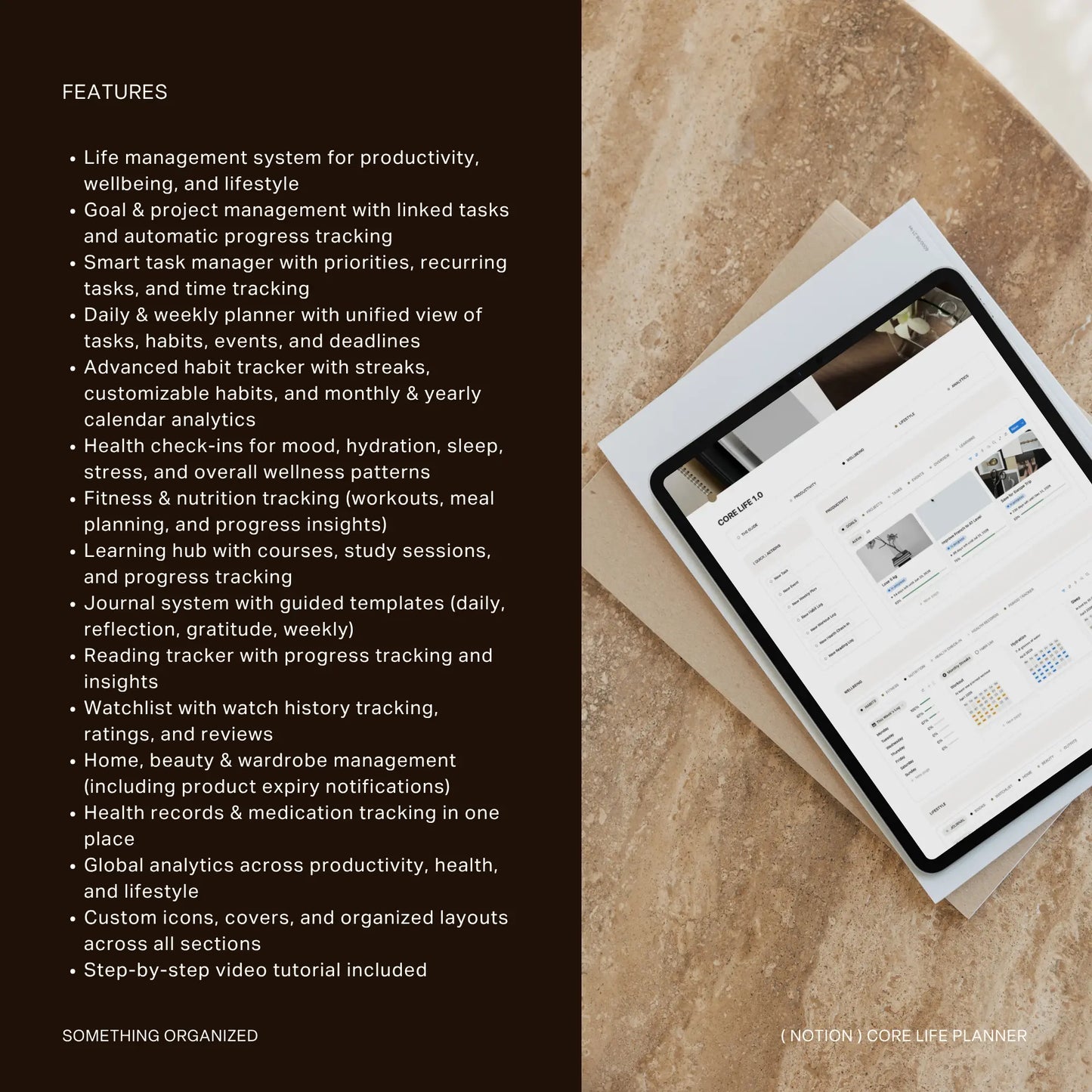 Notion Core Life Planner
