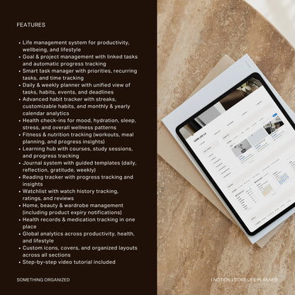 Notion Core Life Planner