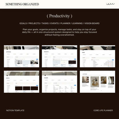 Notion Core Life Planner