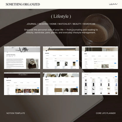 Notion Core Life Planner