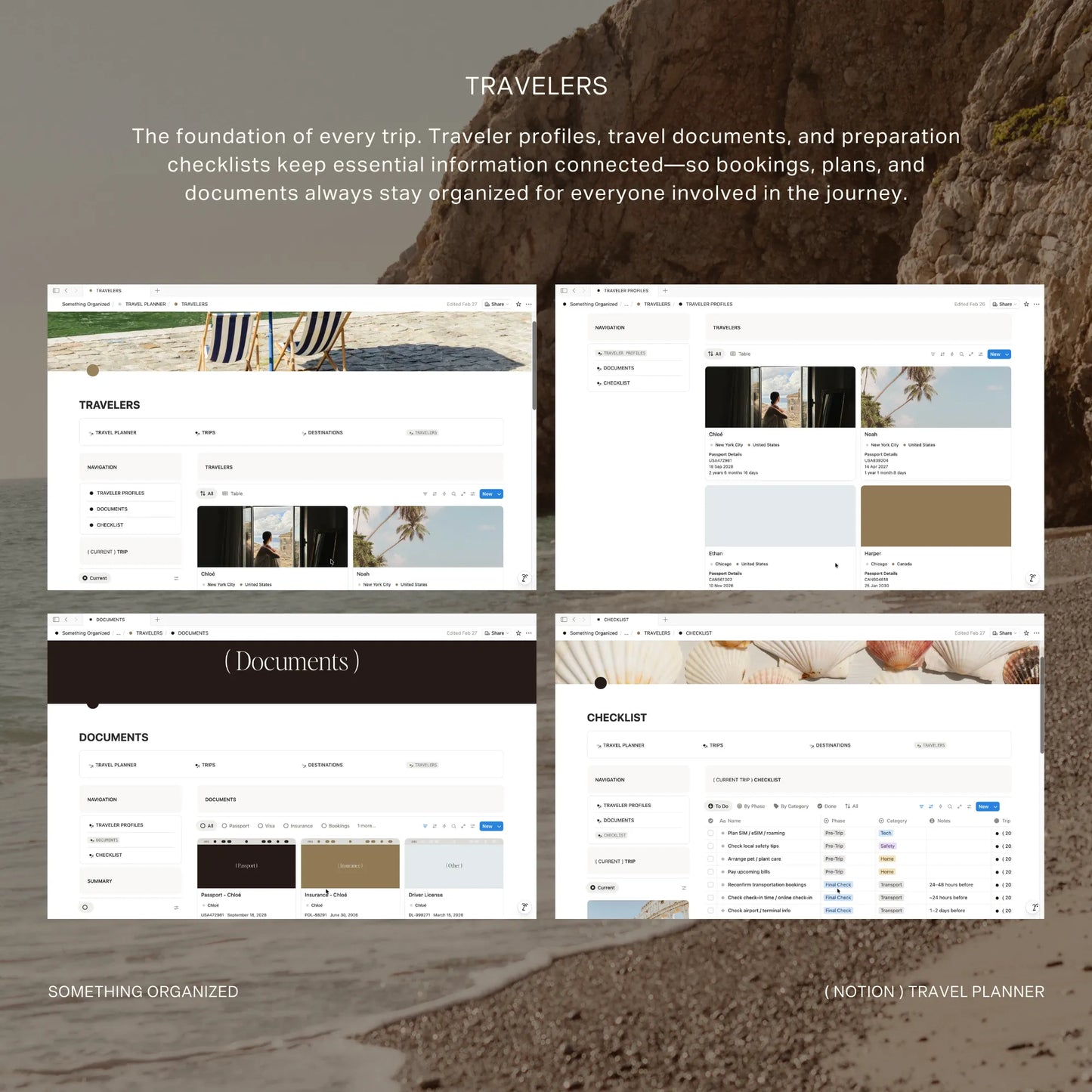 Notion Travel Planner